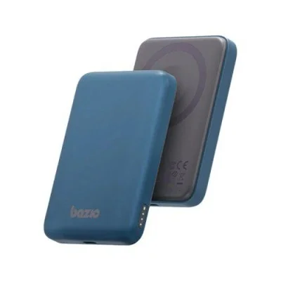 Bazic Gopower Snap 5K, 3In1 5000Mah Wireless Powerbank With Apple Watch Charger - Blue